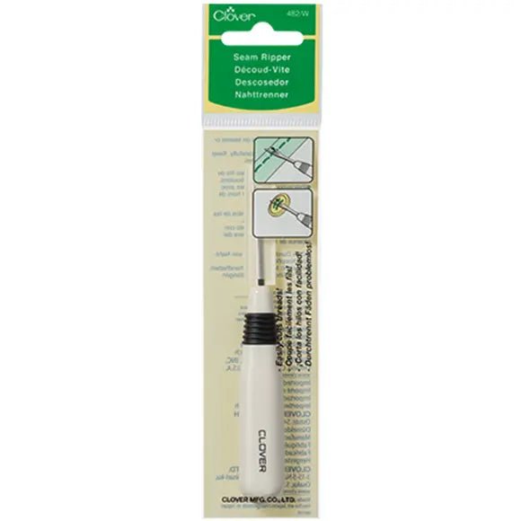 Clover Seam Ripper - White