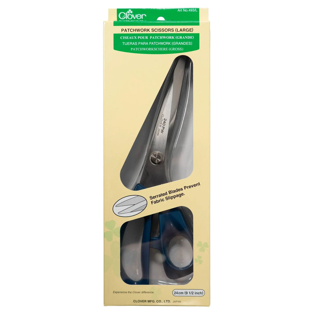 Clover Patchwork Scissors