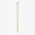 DMC Bamboo Single Point Knitting Needles (40cm) (4mm)