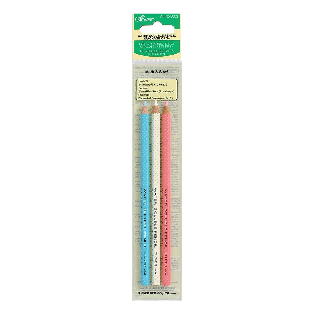 Clover Water Soluble Pencil