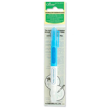 Clover Chacopen with Eraser (Blue / Water Erasable)