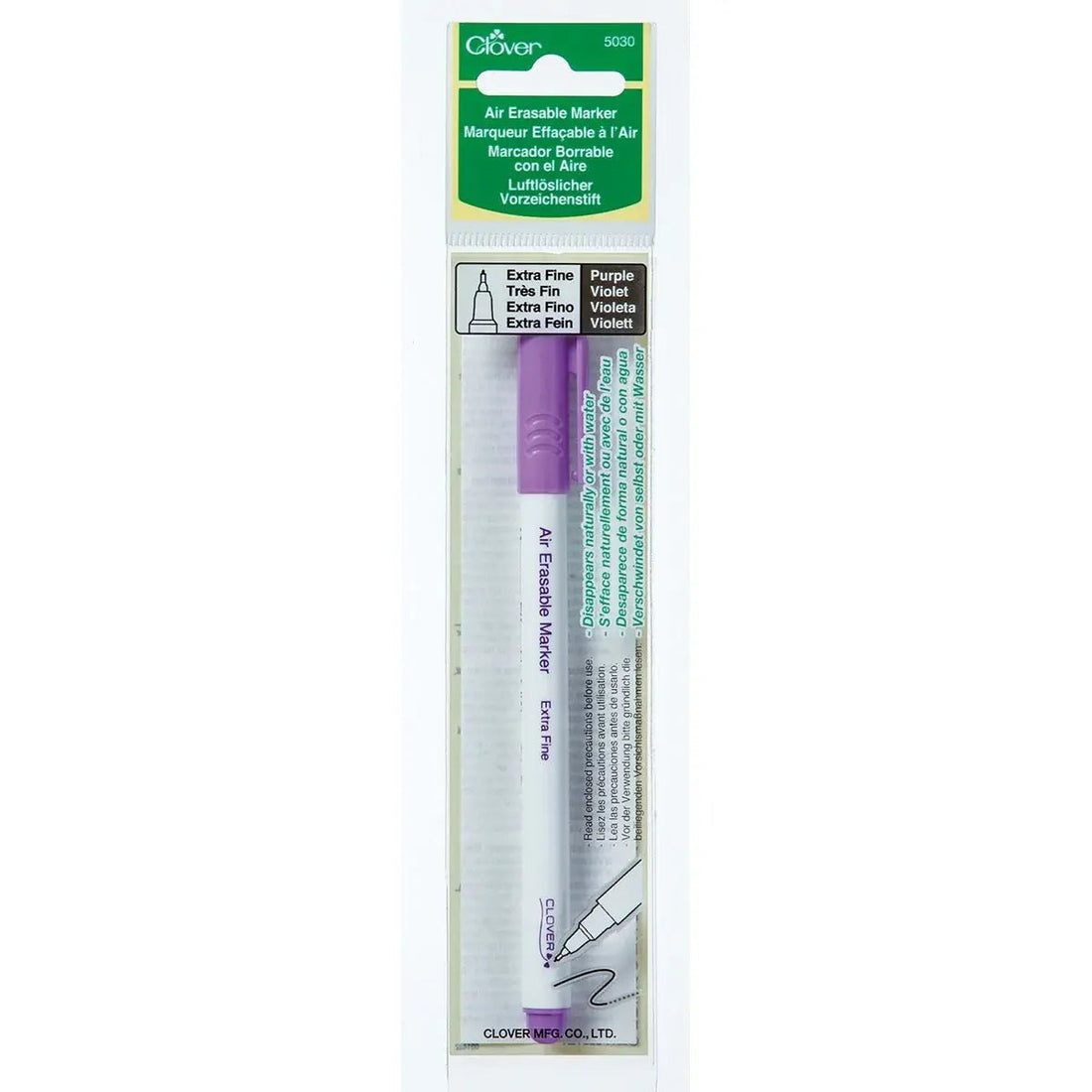 Clover Air Erasable Marker (Purple)