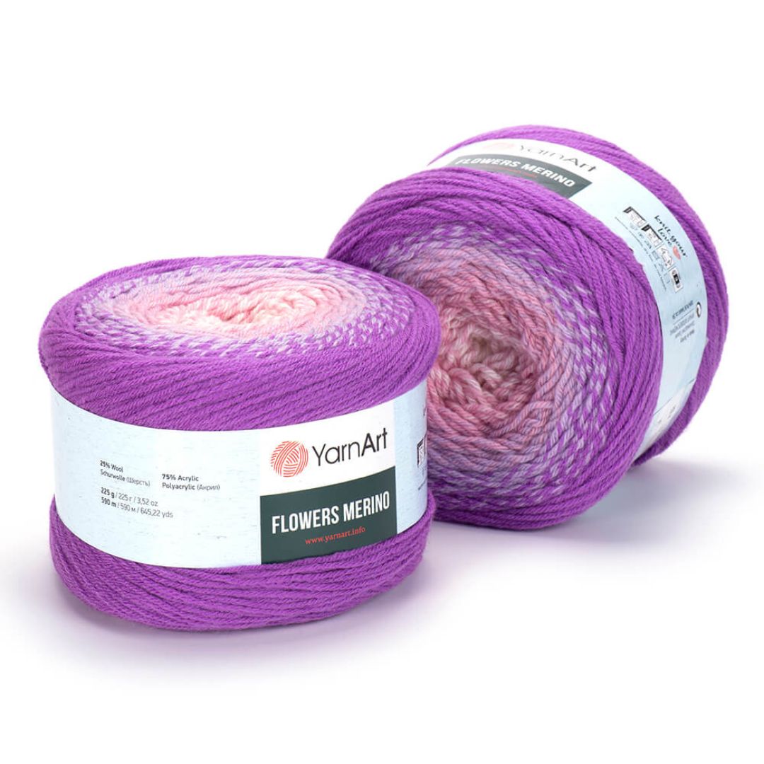 YarnArt Flowers Merino Yarn (530)
