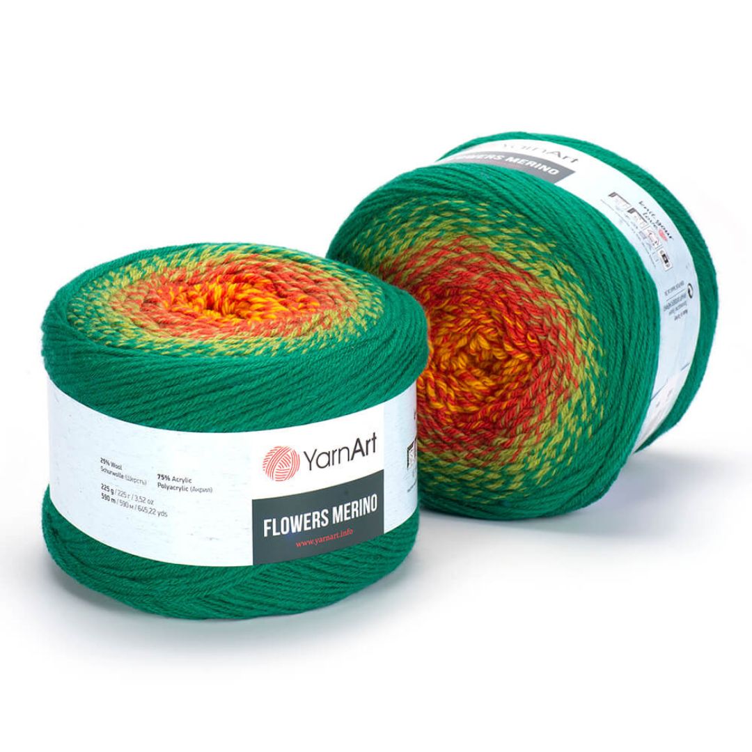 YarnArt Flowers Merino Yarn (533)