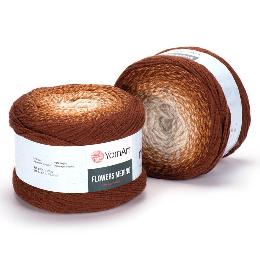 YarnArt Flowers Merino Yarn (537)