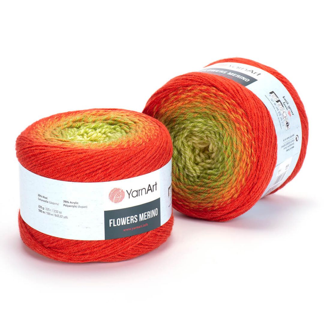 YarnArt Flowers Merino Yarn (539)