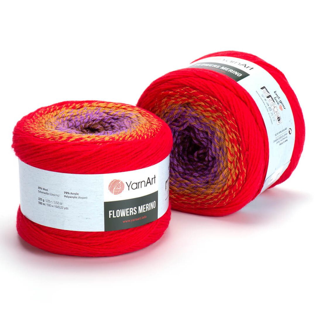 YarnArt Flowers Merino Yarn (541)
