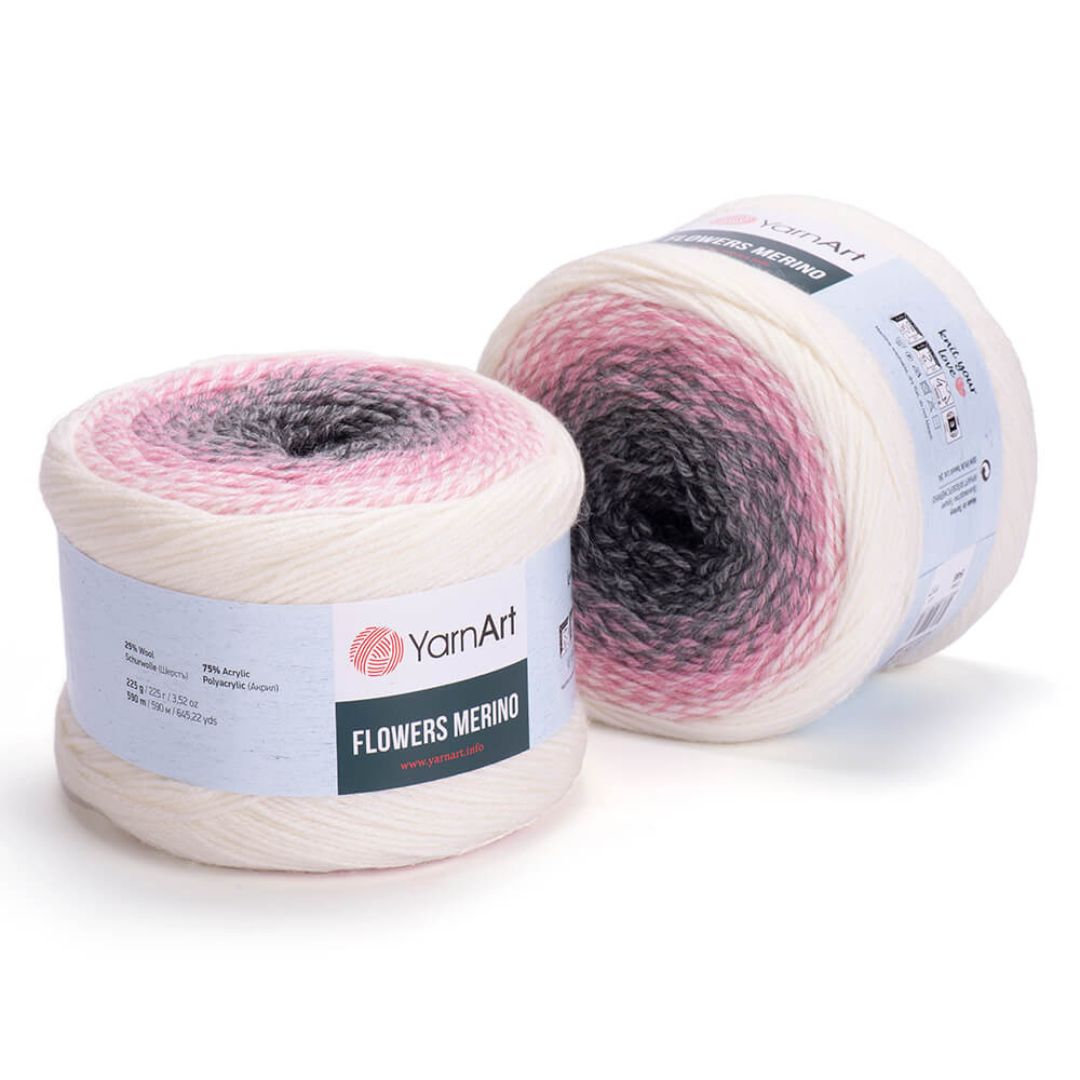 YarnArt Flowers Merino Yarn (546)