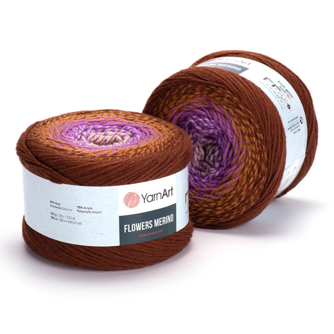 YarnArt Flowers Merino Yarn (548)