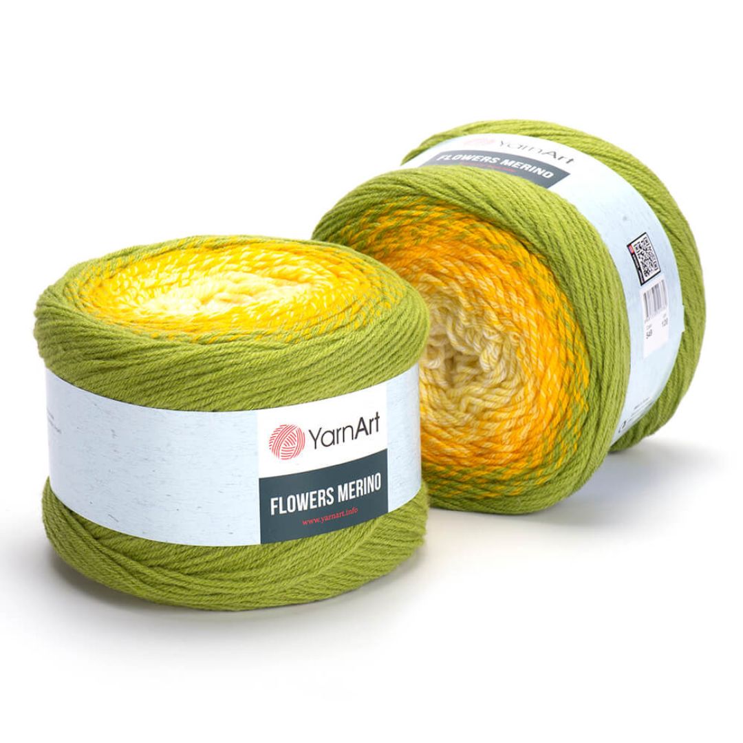 YarnArt Flowers Merino Yarn (549)
