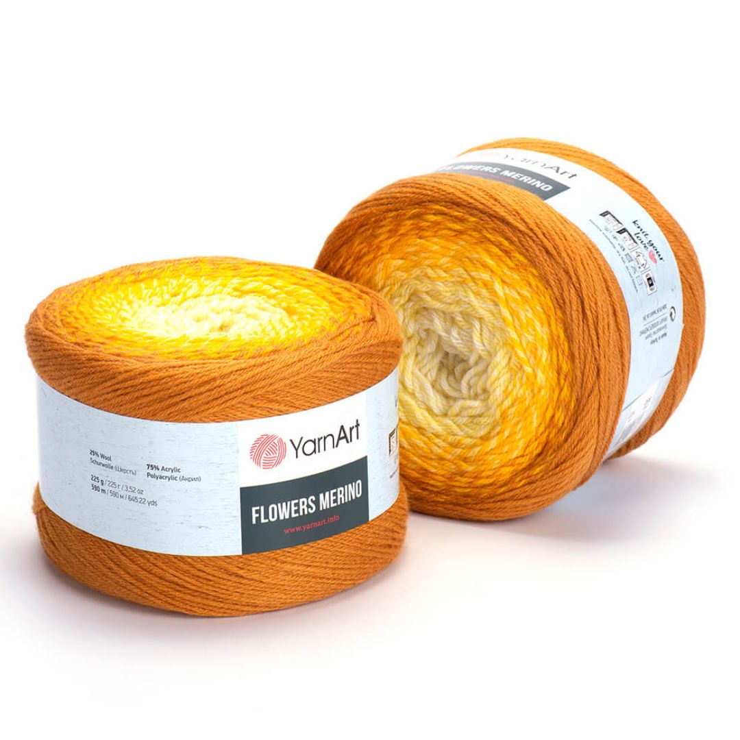 YarnArt Flowers Merino Yarn (552)
