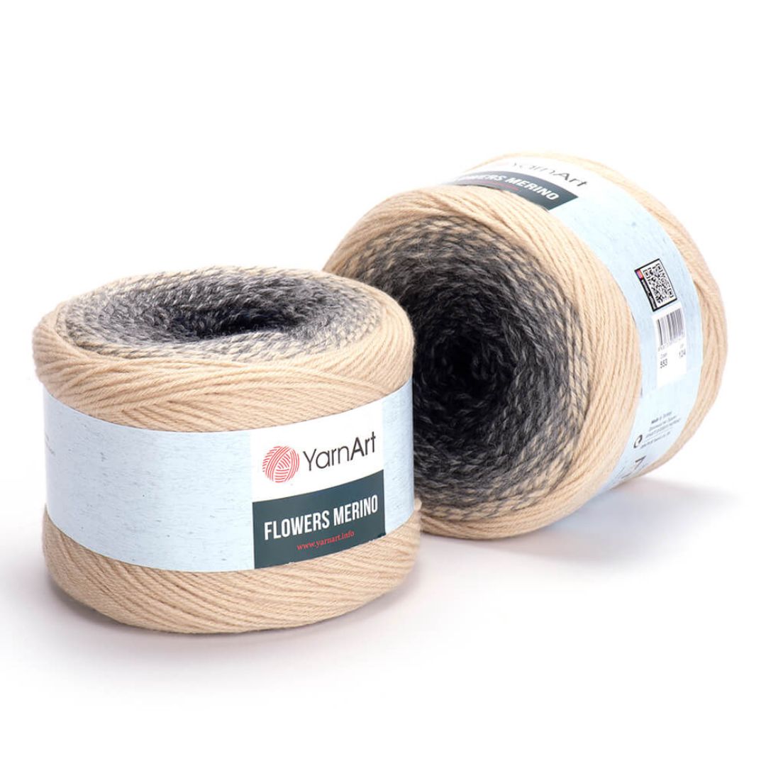 YarnArt Flowers Merino Yarn (553)