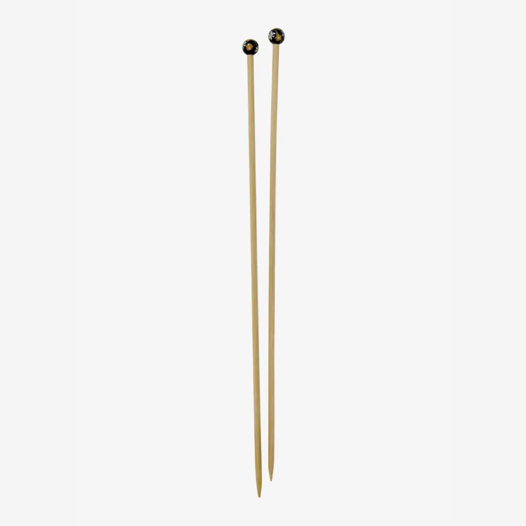DMC Bamboo Single Point Knitting Needles (40cm) (5.5mm)