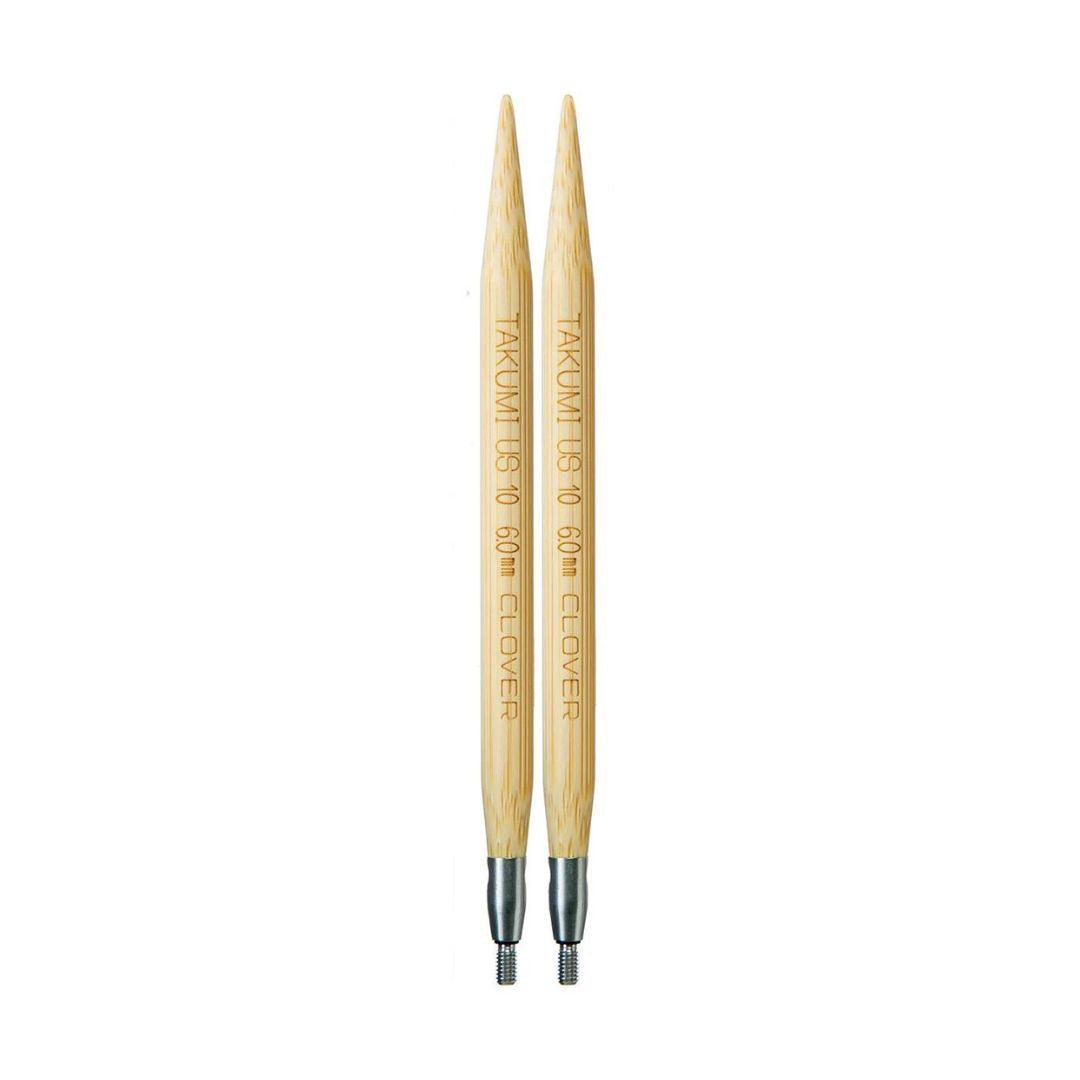 Clover Takumi Bamboo Interchangeable Circular Knitting Needles (6mm)