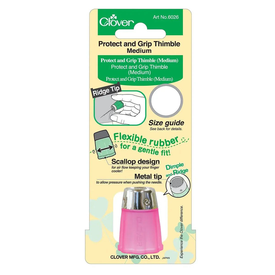 Clover Protect & Grip Thimble