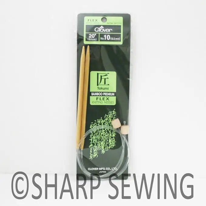 Clover Flex 20" Double-Pointed Knitting Needles