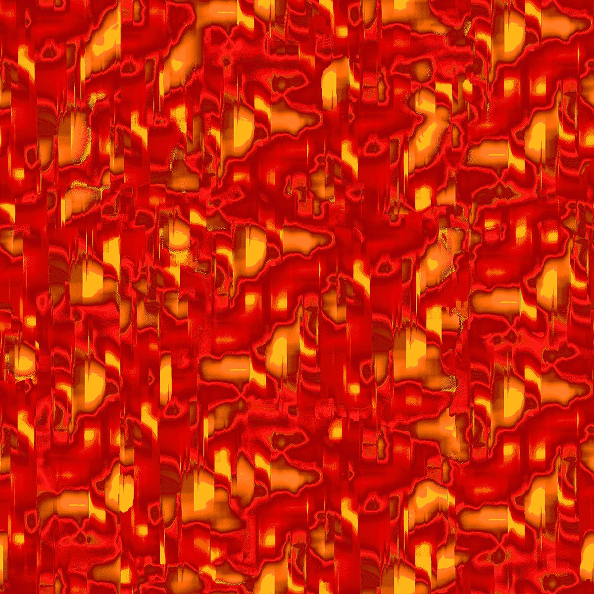 Prism Stripe in Orange quilting fabric by Benartex
