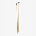 DMC Bamboo Single Point Knitting Needles (40cm) (6mm)