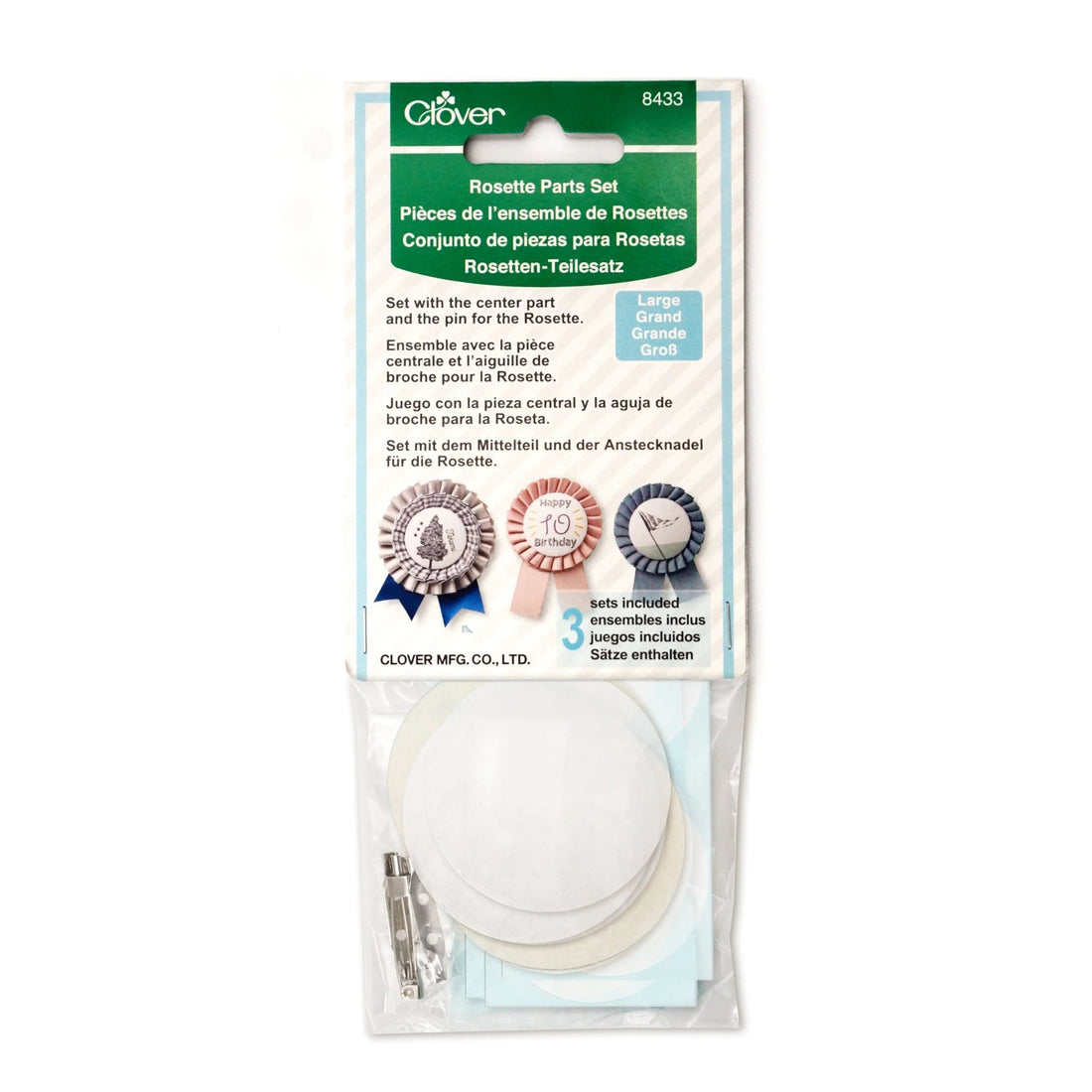 Clover Rosette Parts Set