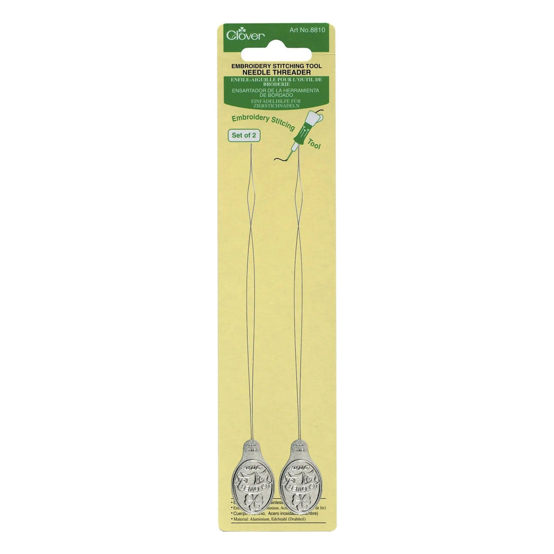 Clover Embroidery Stitching Tool Needle Threader