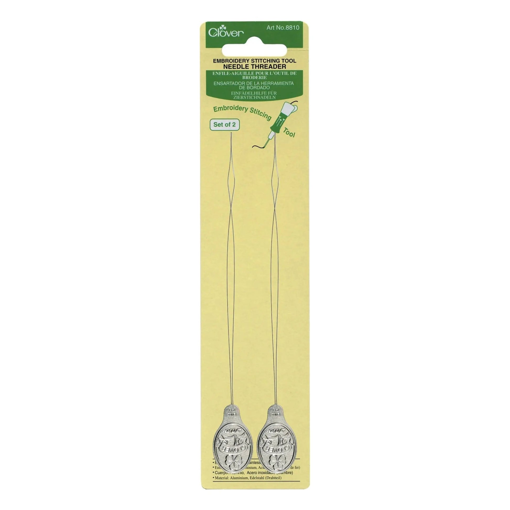 Clover Embroidery Stitching Tool Needle Threader