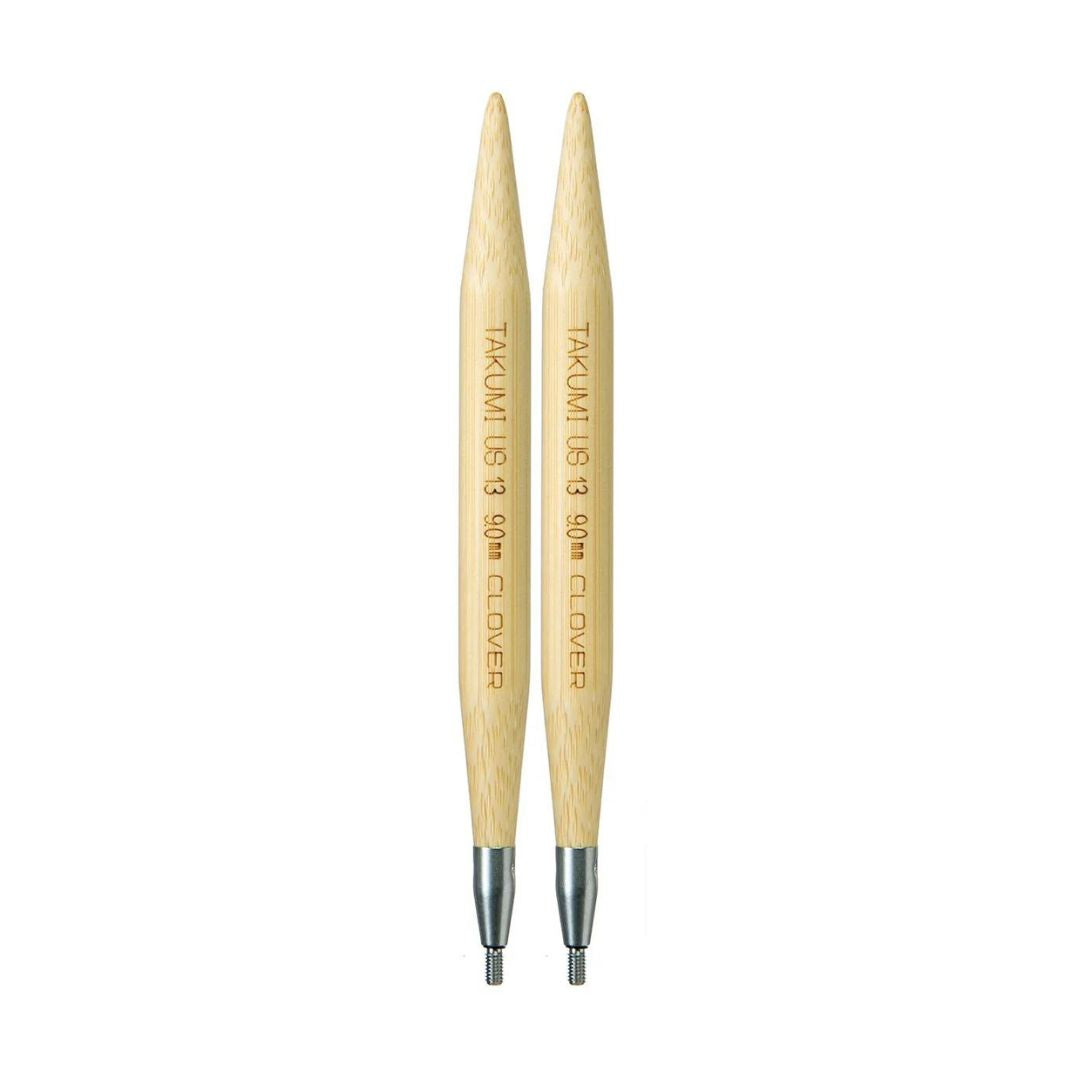 Clover Takumi Bamboo Interchangeable Circular Knitting Needles (9mm)
