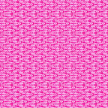 Optic Circles in Pink quilting fabric by Benartex