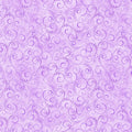 Breezy Scroll in Lilac quilting fabric by Benartex