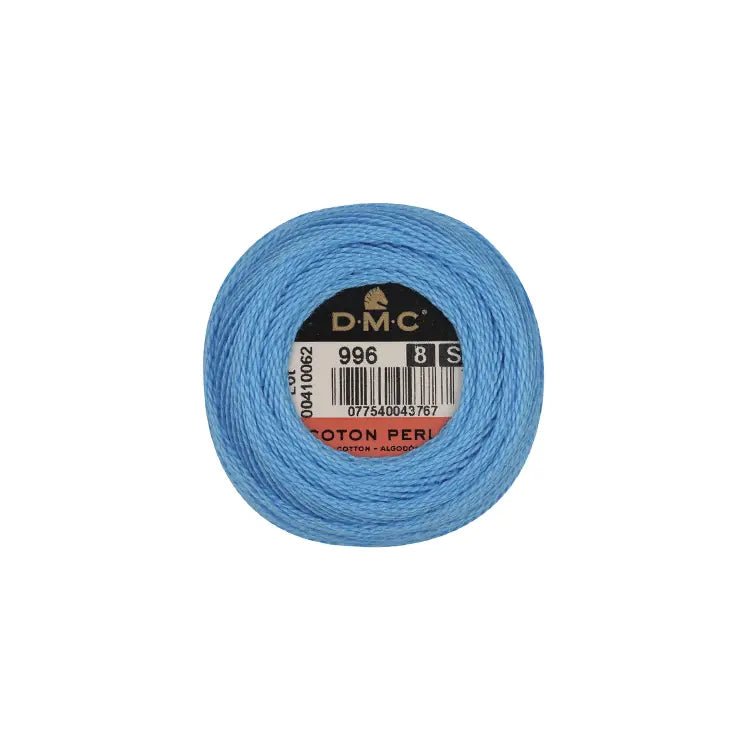 DMC Coton Perlé 8 Embroidery Thread (The Blue Shades) (996)