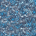 Effervescence Circles and Dots in Water quilting fabric by Robert Kaufman