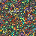 Effervescence Circles and Dots in Wild quilting fabric by Robert Kaufman