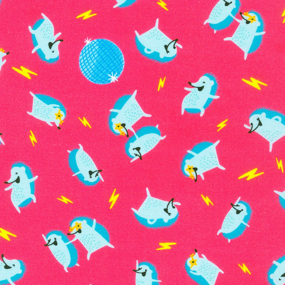 ABC Dance Dancing Animals in Adventure quilting fabric by Robert Kaufman