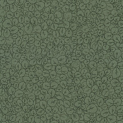 Collection CF Cultivar in Olive Leaf quilting fabric by Robert Kaufman