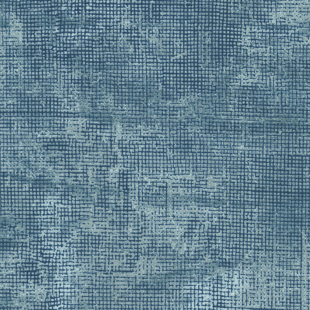 Chalk and Charcoal Cotton (The Blue & Teal Shades) in Dusty Blue quilting fabric by Robert Kaufman