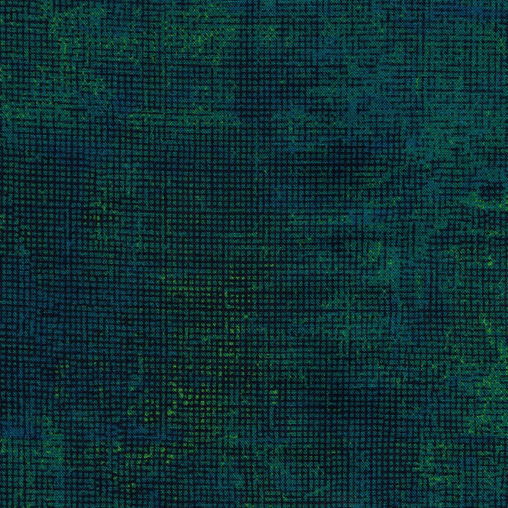 Chalk and Charcoal Cotton (The Blue & Teal Shades) in Lagoon quilting fabric by Robert Kaufman