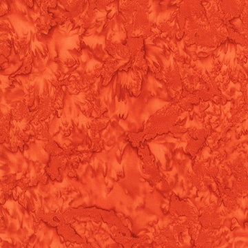 Prisma Dyes Batik in Orange Spice quilting fabric by Robert Kaufman