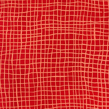 Mark to Make Batik in Red quilting fabric by Robert Kaufman