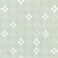 Blueberry Park Plus Sign in Seafoam quilting fabric by Robert Kaufman