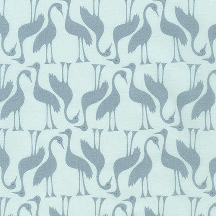 Sunroom in Fog quilting fabric by Robert Kaufman