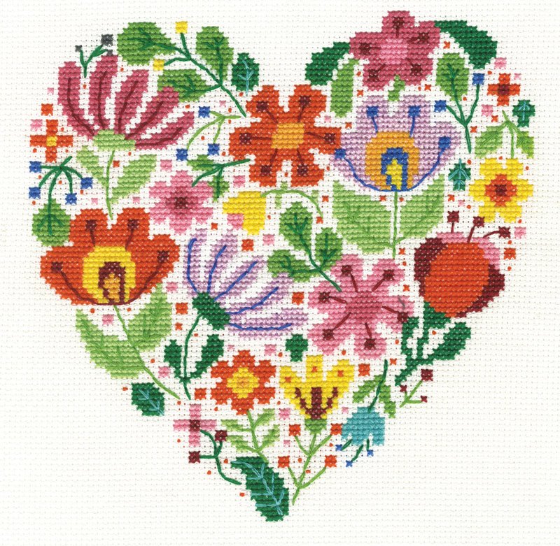 DMC Cross Stitch Kit - Bouquet of Love