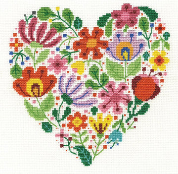 DMC Cross Stitch Kit - Bouquet of Love