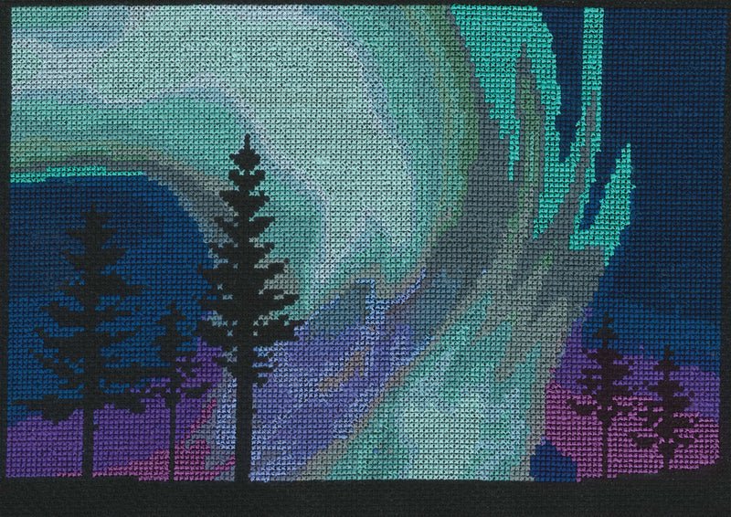 DMC Cross Stitch Kit - Northern Lights