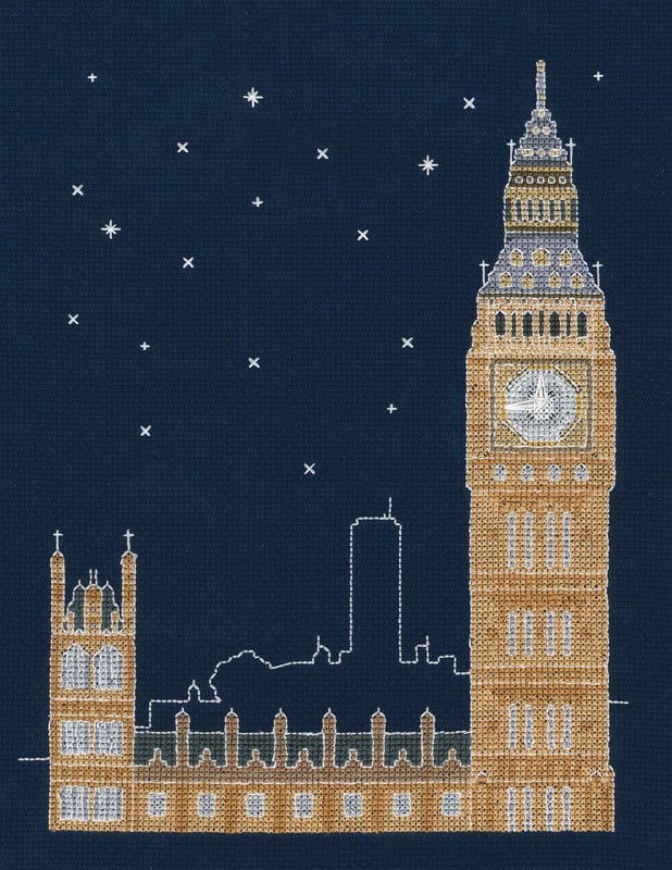 DMC Cross Stitch Kit - Architecture (London by Night)