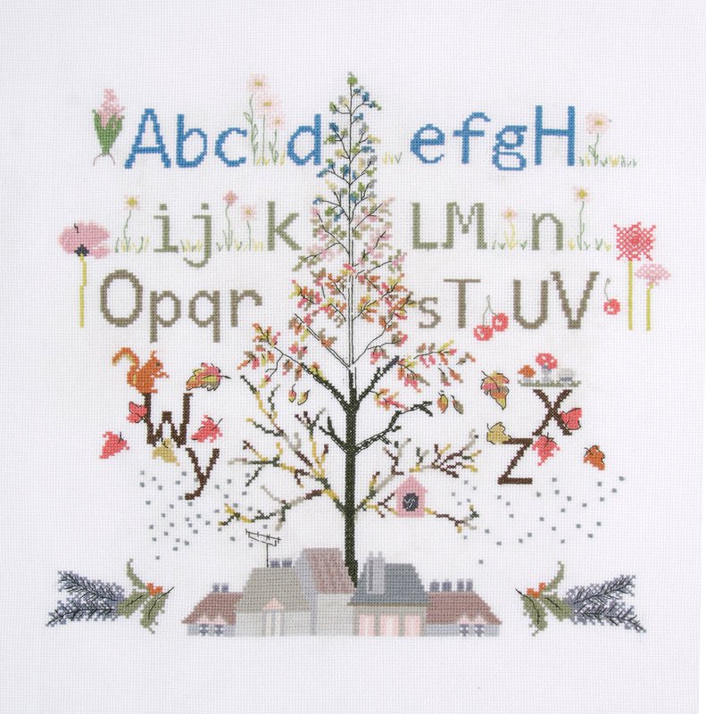 DMC Cross Stitch Kit - Four Seasons Abc