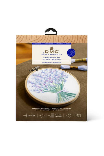 DMC Cross Stitch Kit - The Designer Collection (Nathalie W. Lavender)