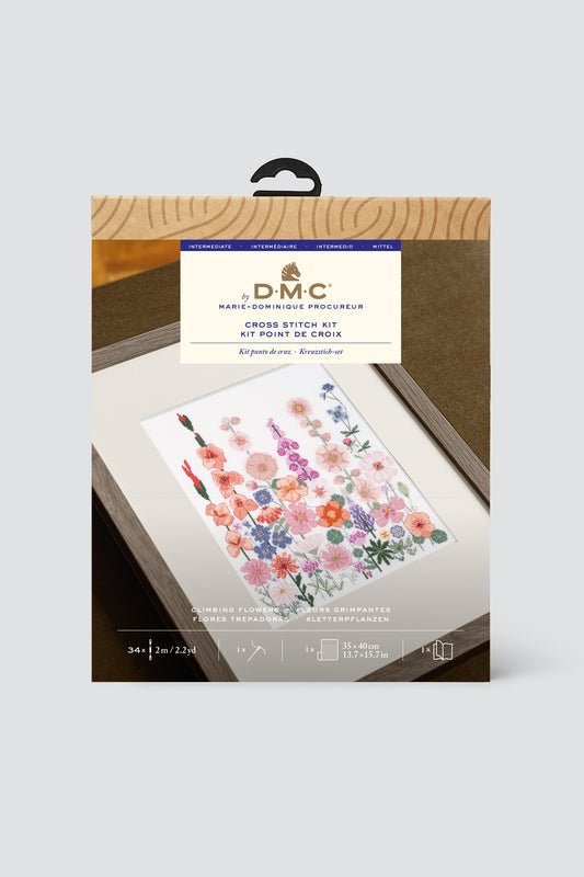 DMC Cross Stitch Kit - Climbing Flowers