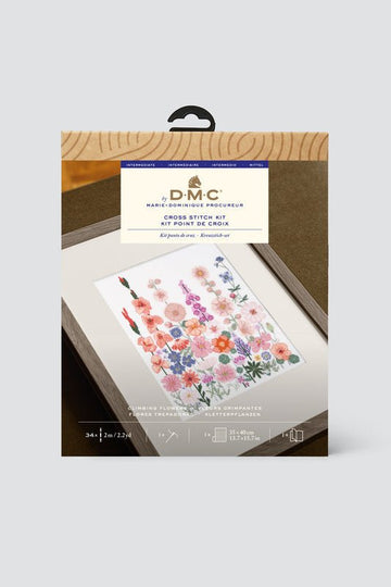 DMC Cross Stitch Kit - Climbing Flowers