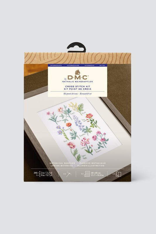 DMC Cross Stitch Kit - Botanical Sampler