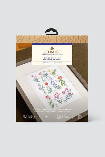 DMC Cross Stitch Kit - Botanical Sampler