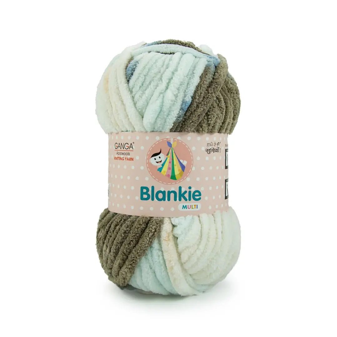 Ganga Acrowools Blankie Multi Yarn (BLM006)